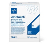 AloeTouch Sterile 12" Powder-Free Nitrile Exam Gloves Extended Cuff Green