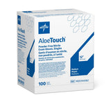 AloeTouch Sterile 12" Powder-Free Nitrile Exam Gloves Extended Cuff Green