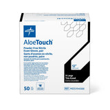 AloeTouch Sterile 12" Powder-Free Nitrile Exam Gloves Extended Cuff Green