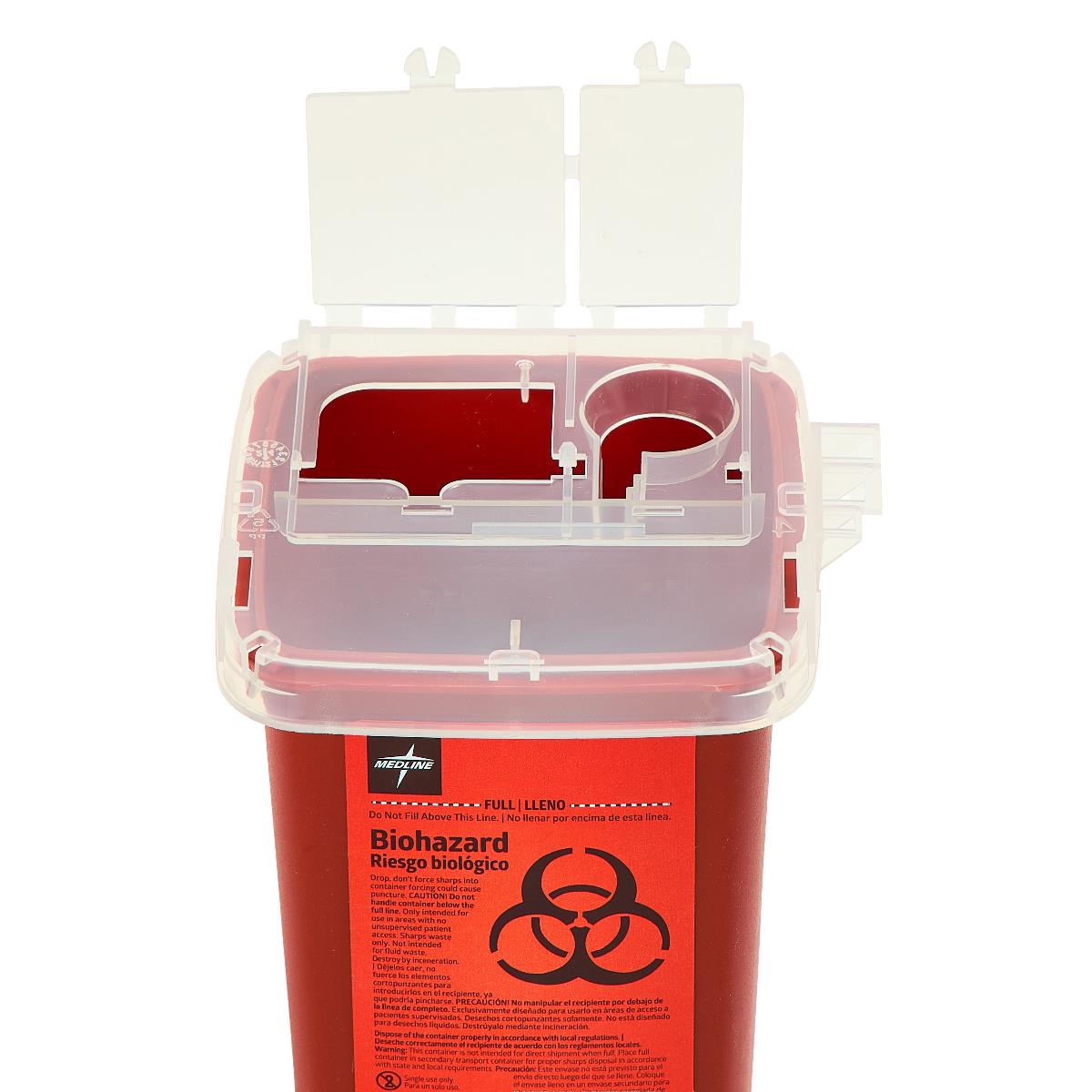 Medline Phlebotomy Sharps Container