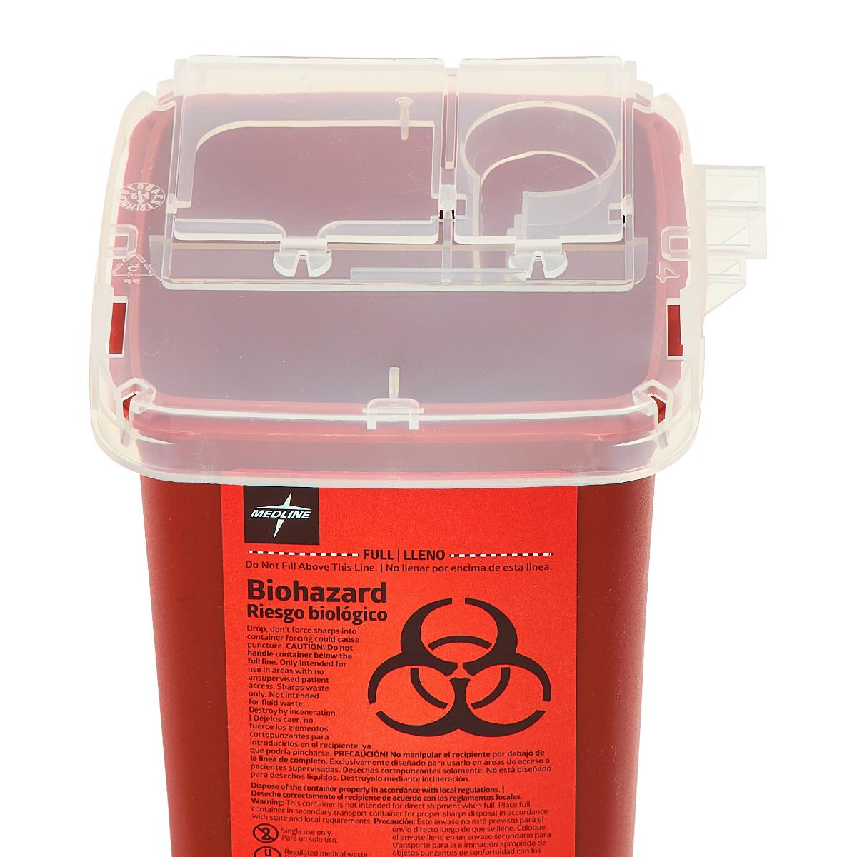 Medline Phlebotomy Sharps Container
