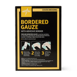 Medline Bordered Gauze Adhesive Island Wound Dressings