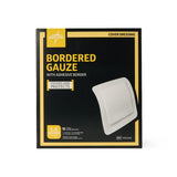 Medline Bordered Gauze Adhesive Island Wound Dressings