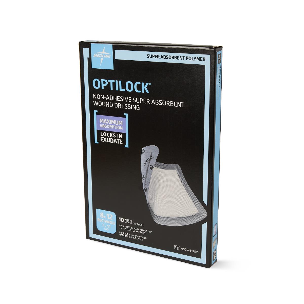Optilock Non-adhesive Super Absorbent Wound Dressing
