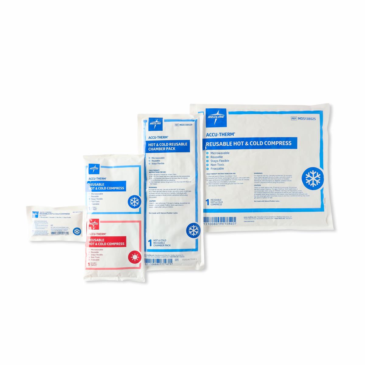 Cold/hot Pack Reusable Gel Type 5"x10" Case/16