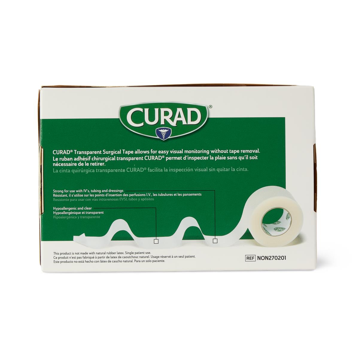 CURAD Transparent Medical Adhesive Tape