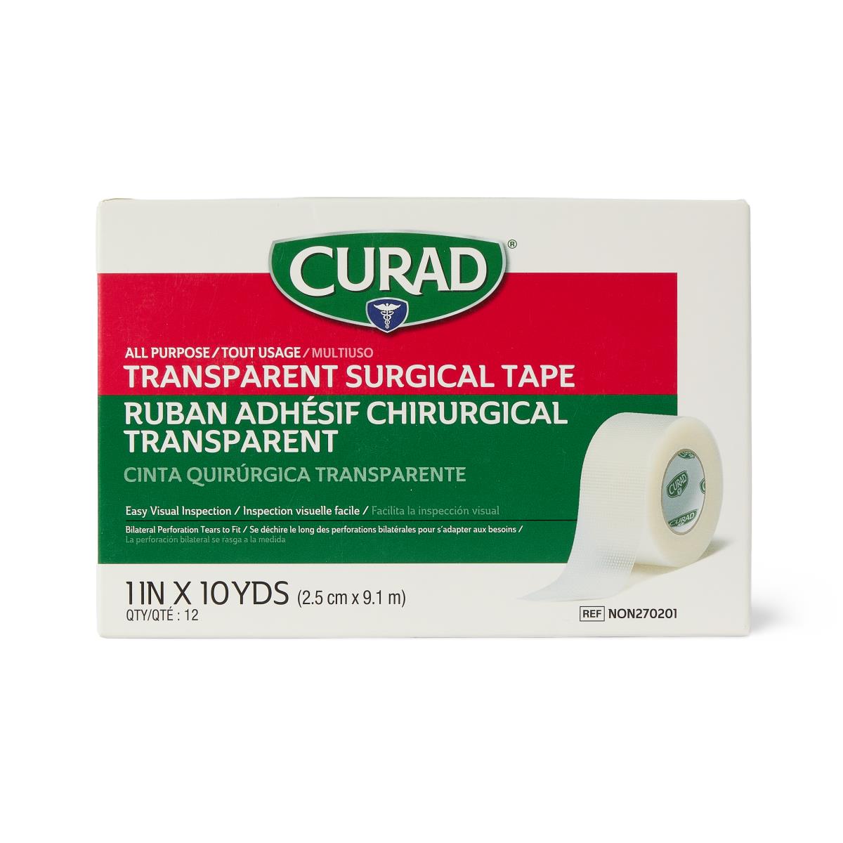 CURAD Transparent Medical Adhesive Tape