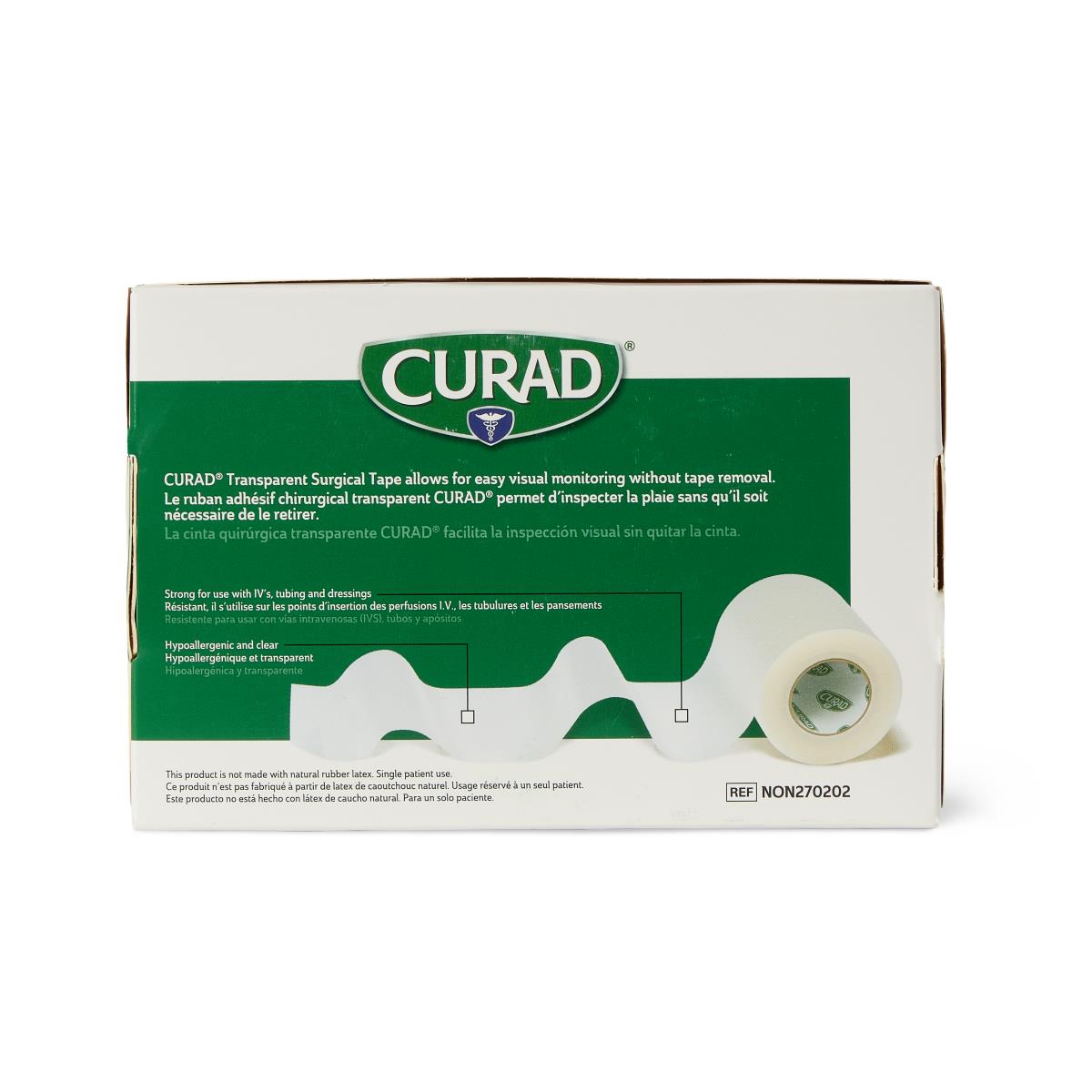 CURAD Transparent Medical Adhesive Tape