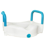 Siège de toilette surélevé 3 en 1 Ea/1 4" blanc