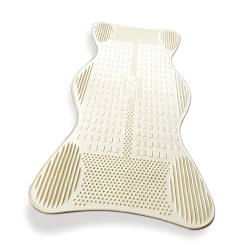 Tapis de bain antidérapant avec zones de massage revigorantes, grand format - 1 pièce