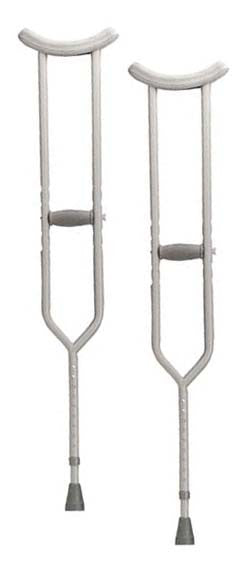 Bariatric Heavy Duty Walking Crutches, Tall Adult, 1 Pair - BeHope