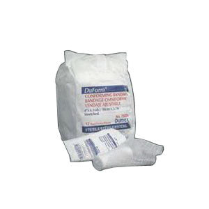 Pk/12 Duform Comforming Stretch Bandage, Size 2In X 4.1Y, Non-Sterile