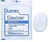 Caja de 25 almohadillas para ojos Surecare, ovaladas, 2 5/8 in x 1 5/8 in, estériles