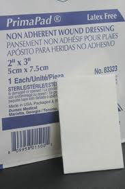 Pk/50 Primapad N/Adherent St 3 X 4In