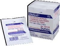 Bx/25  Dusoft Sponge, 2In X 2In, 4Ply, Sterile, 2'S