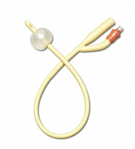 Bx/12  24Fr, 30Cc Silicone-Elastomer Coated Latex 2-Way Foley Catheter