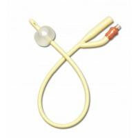 Bx/12  28Fr, 30Cc Silicone-Elastomer Coated Latex 2-Way Foley Catheter