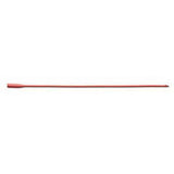 Catéter intermitente de látex de caucho rojo Bx/12, tamaño 14Fr 16 pulgadas