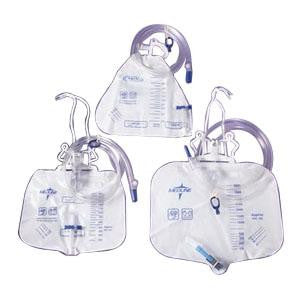 Economical Urinary Drain Bag W/ Anti-Reflux Tower, Slide-Tap Drainage  Port Latex-Free  2000Ml