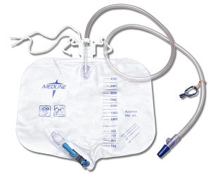 Ea/1 Sac de drainage urinaire 4000 ml, avec tour anti-reflux