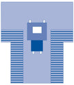 CHEST/BREAST FENESTRATION 15" X 10"