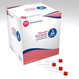 Bx/250 Toothette Oral Swab W/Dentifrice 4" Handle Indv Wrapped.Your Item Code 819-1217