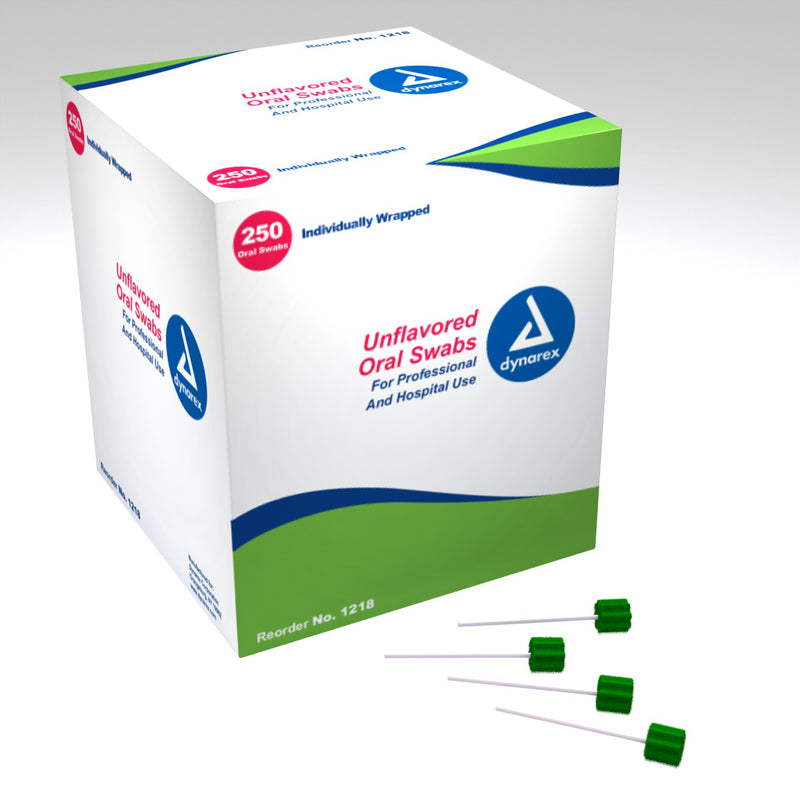 Oral Swabsticks, Unflavoured, Individually Wrapped - BeHope