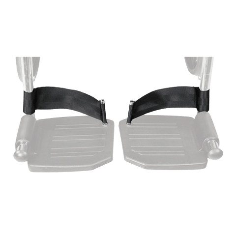 Heel Loops For Swing Away Foot Rest, 1 Pair - BeHope