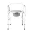 ENLOGATED PADDED SEAT AND WHITE METALFRAME PACKED 2 PER BOX