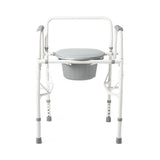 ENLOGATED PADDED SEAT AND WHITE METALFRAME PACKED 2 PER BOX