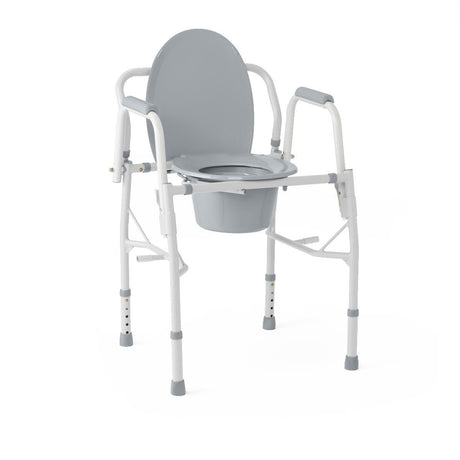 PADDED SEAT AND CHROME METAL FRAME