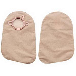 New Image Two-Piece Closed Pouch, Flange 2-3/4" (70Mm), Beige 9" (23Cm) - Box Of 30