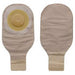 Premier One-piece Convex Skin Barrier Lock N Roll Closure 12in Drainable Pouch - Tape Border, Box of 5