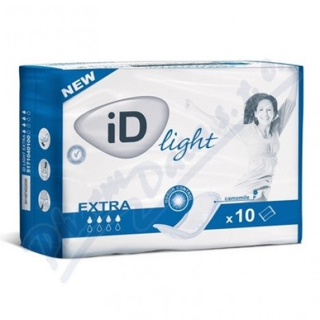 Id Light Extra, 13", 500 Ml Absorbency - Package Of 10 - BeHope
