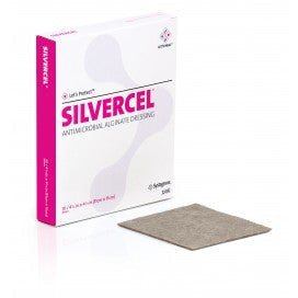 Pansement antimicrobien Silvercel® Hydro-Alginate avec argent 11 cm x 11 cm Bx/10