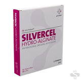 BX/10 SILVERCEL HYDRO-ALGINATE ANTIMICROBIAL DRESSING 11CM X 11CM STERILE NON-WOVEN MAINTAINS STRENG - BeHope
