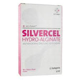 BX/10 SILVERCEL HYDRO-ALGINATE ANTIMICROBIAL DRESSING WITH SILVER 5CM X 5CM - BeHope