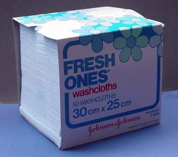 (Cs40) Caja de 50 toallitas Fresh Ones® pequeñas (25 cm x 30 cm)