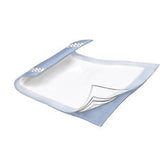 CS/15BG (10EA/BG) SIMPLICITY WINGS FLUFF UNDERPAD MODERATE ABSORBENCY 23" X 36" LT. BLUE - BeHope