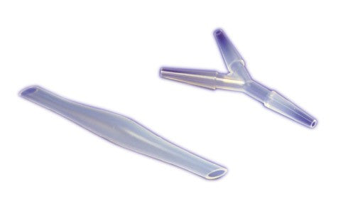 (100/Cs)Ea/1 Five-In-One Tubing Connector, Clear, Non-Sterile. Fits 7/32In To 7/15In Tubing.