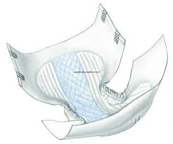 Cs/8bg (12ea/bg) Wings Adult Brief Medium (32" To 44") Heavy Absorbency, White