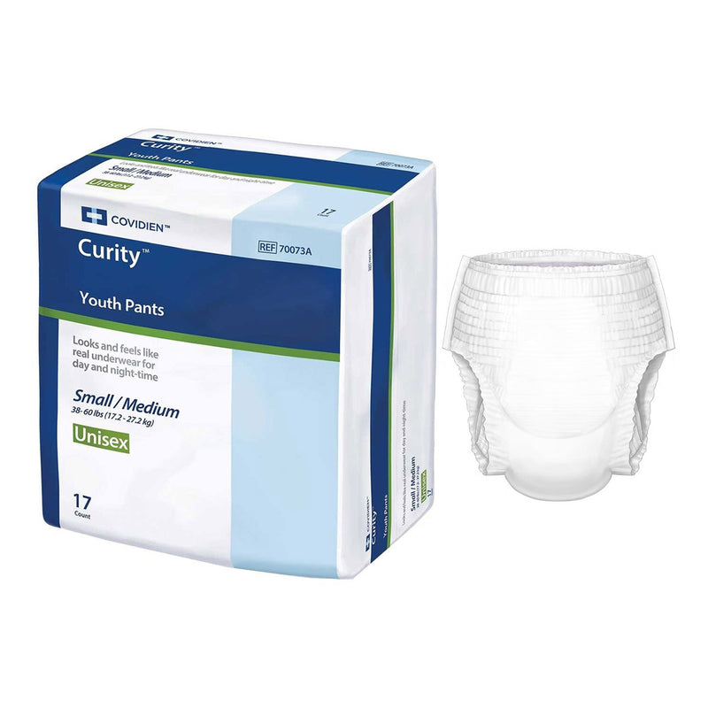 Curity Youth Pants, Unisex, Medium (45-65 Lbs.) - Each Of 17 - BeHope