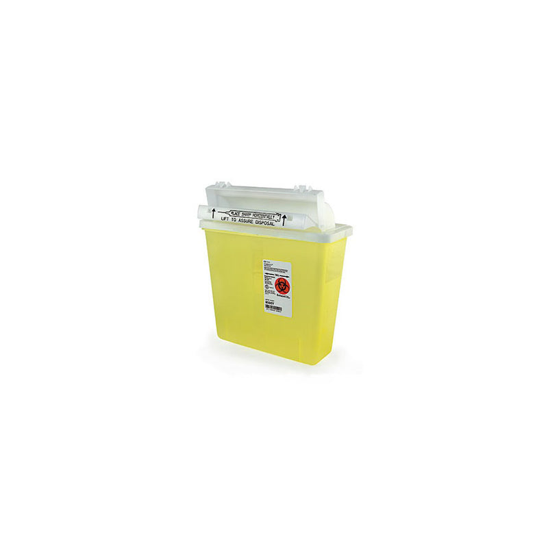 In-room Sharpsafety Sharps Container -yellow 5qt - BeHope