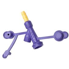 Kangaroo Adapter Y-port/peg Non Sterile Yellow 20fr - BeHope