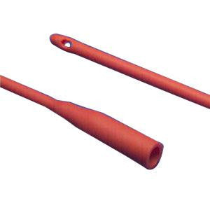 Cs/100  Dover Red Rubber Robinson Catheter Sterile 16Fr 16In