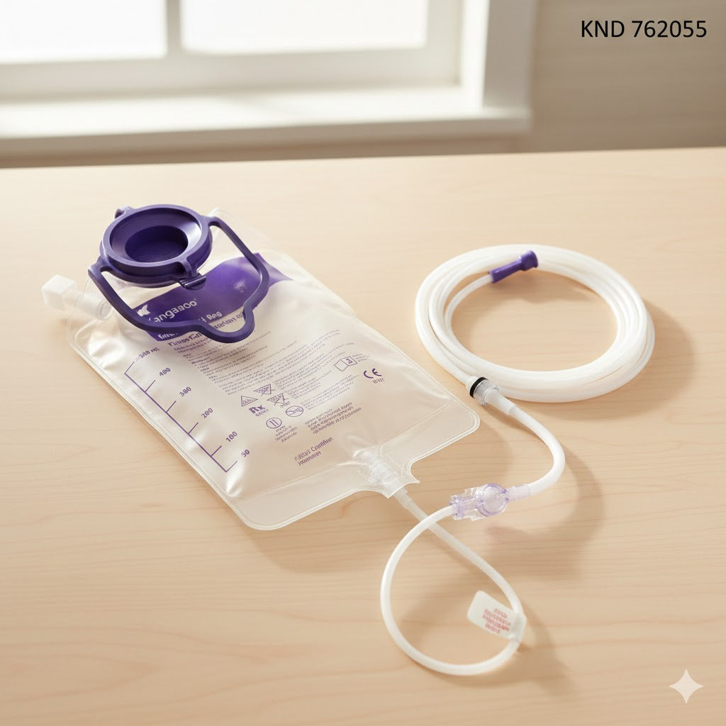 Ensemble de pompe d'alimentation entérale Kangaroo Joey