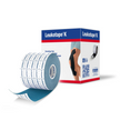 Leukotape k thin elastic adhesive tape 5cm x 5m, blue - BeHope