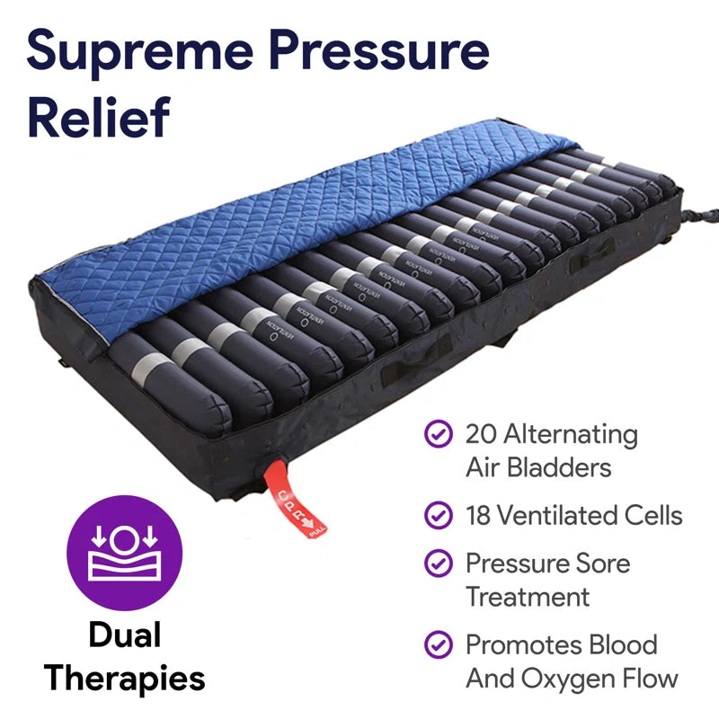 Low Air Loss Alternating Pressure Air Mattress for Hospital & Homecare Bed