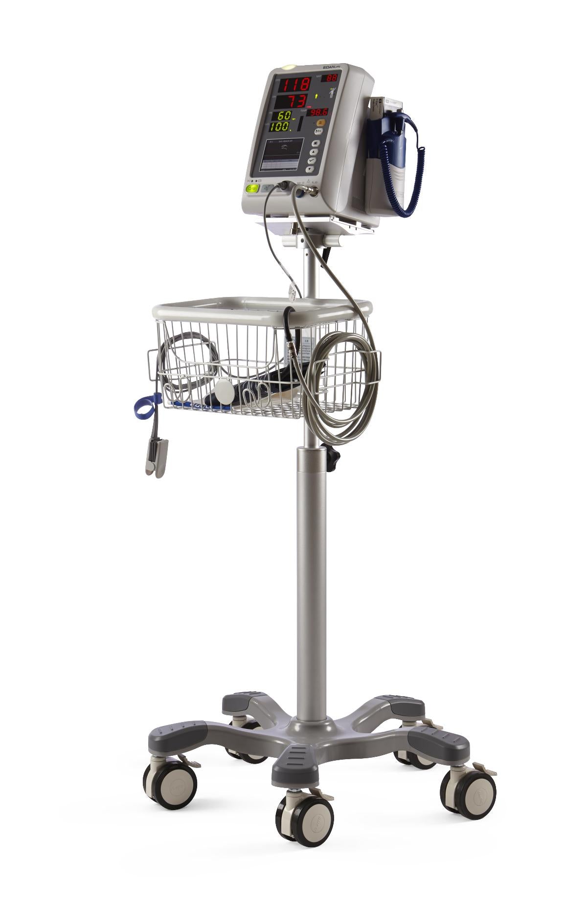 Ea/1 Rolling Stand For Vital Sign Montor