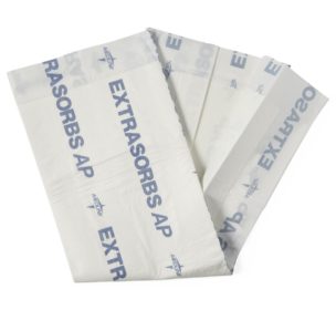 CS/70 EXTRASORB AIR PERMEABLE DISPOSABLE UNDERPAD 23"X36" (EXTRASRB2336A) - BeHope